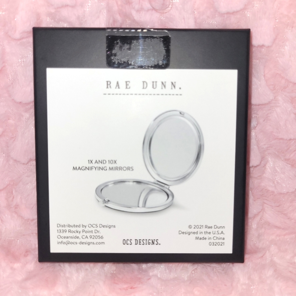 Rae Dunn "Dream Big." and cute rainbow compact mirror. - Picture 2 of 3